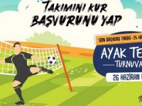 AYAK TENİSİ TURNUVASI KAYITLARI BAŞLADI