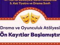 KARTAL BELEDİYE TİYATROSU DRAMA VE OYUNCULUK ATÖLYESİ ÖN KAYITLARI BAŞLADI