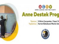 KARTAL BELEDİYESİ'NDE ANNE DESTEK PROGRAMI EĞİTİM PROJESİ BAŞLIYOR