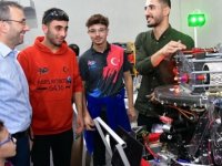 BAŞKAN AHMET CİN ROBOT FUARI  FESTİVALİ'NE KATILDI