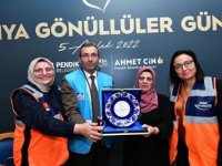 BAŞKAN AHMET CİN PENDİKLİ GÖNÜLLÜLERLE BİR ARAYA GELDİ