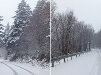 KARTEPE BEYAZA BÜRÜNDÜ