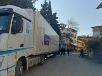 KARTAL BELEDİYESİ'NİN 60'IN ÜZERİNDE YARDIM TIRI DEPREM BÖLGESİNE ULAŞTI