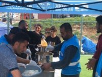 PENDİK BELEDİYESİ HATAY ANTAKYA'DA DEPREMZEDELERE İFTAR SOFRASI KURDU