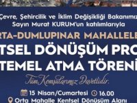 BAKAN MURAT KURUM PENDİK'TE KENTSEL DÖNÜŞÜM PROJESİ'NİN TEMEL ATMA TÖRENİNE GELİYOR