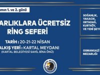 KARTAL BELEDİYESİ'NDEN MEZARLIKLARA ÜCRETSİZ ULAŞIM HİZMETİ