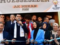 AK PARTİ İSTANBUL1.BÖLGE  MİLLETVEKİLİ ADAYI MURAT KURUM PENDİK'TE AK MEKAN'IN AÇILIŞINA KATILDI