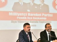 BAŞKAN AHMET CİN MHP PENDİK İLÇE BAŞKANLIĞI'NIN YÖNETİM KURULU TOPLANTISI'NA KATILDI