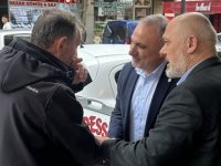 İYİ PARTİ PENDİK BELEDİYE BAŞKAN ADAYI SÜLEYMAN TURAN KAYNARCA MAHALLE  ESNAFIYLA BULUŞTU