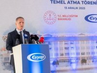 AHMET FİKRET EVYAP MESLEKİ VE TEKNİK ANADOLU LİSESİ'NİN TEMELLERİ TUZLA'DA ATILDI