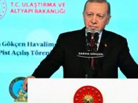 CUMHURBAŞKANI ERDOĞAN SABİHA GÖKÇEN HAVALİMANI'NIN 2. PİSTİNİ AÇTI