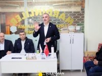 SÜLEYMAN TURAN MARDİNLİLER DERNEĞİ ÜYELERİ İLE BULUŞTU