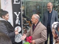 MİMAR HÜSEYİN KARAKAYA ANKARA CADDESİNDE ESNAF ZİYARETİ GERÇEKLEŞTİRDİ