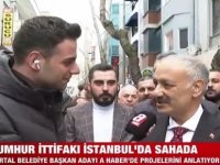 CUMHUR İTTİFAKI KARTAL  BELEDİYE BAŞKAN ADAYI KARAKAYA, ATV-A HABER ORTAK YAYININA KATILDI