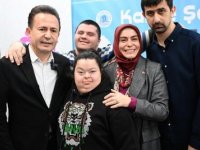 ENGELLERİ AŞAN TUZLA'DA ÖZEL ÖĞRENCİLER KARNE ŞENLİĞİNDE BİR ARAYA GELDİ