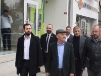 İYİ PARTİ KARTAL BELEDİYE BAŞKAN ADAYI ALTINOK ÖZ'E ESNAFLARDAN YOĞUN İLGİ