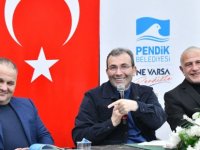 BAŞKAN AHMET CİN;PENDİK'TE PROJE YOK DİYENLER İNANDIRICILIKLARINI KAYBEDİYOR''