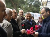 BAŞKAN AHMET CİN'İN YOĞUN SEÇİM MESAİSİ SÜRÜYOR