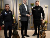KARTAL ARAMA KURTARMA EKİBİNDEN BAŞKAN GÖKHAN YÜKSEL'E ZİYARET