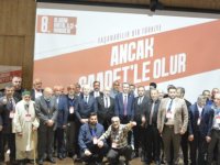 SAADET PARTİSİ KARTAL İLÇE BAŞKANLIĞI'NDA BAYRAK DEĞİŞİMİ