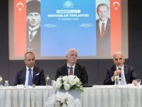 İSTANBUL VALİSİ DAVUT GÜL, ÜMRANİYE’DE MUHTARLARLA BİR ARAYA GELDİ