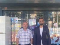 FATİH KORKUSUZ'DAN KAYNARCA MAHALLESİ MUHTARI HALİL ÇEKİÇOĞLU'NA ZİYARET