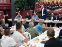 BAŞKAN GÖKHAN YÜKSEL MUHARREM AYI'NIN YEDİNCİ GÜNÜNDE ORUCUNU CEMEVİNDE AÇTI