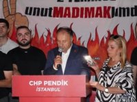 CHP PENDİK MADIMAK KATLİAMI'NDA YAŞAMINI YİTİRENLERİ ANDI;''MÜCADELEMİZ SÜRECEK''