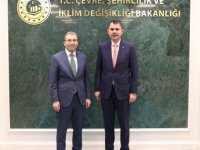BAŞKAN AHMET CİN’DEN BAKAN MURAT KURUM’A ZİYARET