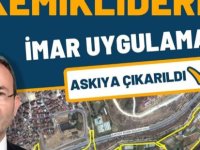 ESENYALI KEMİKLİDERE GERİ DÖNÜŞ YENİLEME İMAR UYGULAMASI PAFTASI ASKIYA ÇIKARILDI