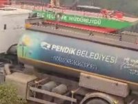 PENDİK BELEDİYESİNDEN BURSA'DAKİ YANGIN SÖNDÜRME ÇALIŞMALARINA TAM DESTEK