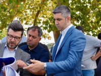 BAŞKAN GÖKHAN YÜKSEL İBB HEYETİ İLE KARTAL'DA DEVAM EDEN PROJELERİ İNCELEDİ