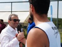 BAŞKAN AHMET CİN 30 AĞUSTOS ZAFER KUPASINA KATILDI
