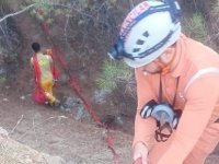 PENDİK AKINCILAR ARAMA KURTARMA EKİBİ DENİZLİ'DEKİ YANGINA MÜDAHALE ETTİ