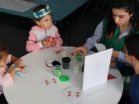 ÜMRANİYE’DE MİNİK YÜREKLERLE BÜYÜK FARKINDALIK: SUMUD VE FİLİSTİN ATÖLYESİ