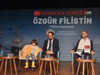 “NEHİRDEN DENİZE ÖZGÜR FİLİSTİN” KONFERANSI ATATÜRK KÜLTÜR MERKEZİ’NDE GERÇEKLEŞTİRİLDİ