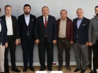PESİAD'DAN İLÇE MİLLİ EĞİTİM MÜDÜRÜ ERTAN SAYGIN'A ZİYARET