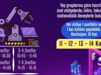 KARTAL BELEDİYESİ'NDEN ÇOCUKLARA BİLİM VE TEKNOLOJİ ATÖLYELERİ