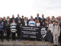 KARTAL'DA ATATÜRK SEVGİSİ DOĞAYLA BULUŞTU