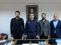 PESİAD'DAN PENDİK JANDARMA KOMUTANI ÜSTEĞMEN FAHRİ TİRİL'E ZİYARET