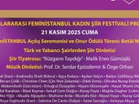 ULUSLARARASI FEMİNİSTANBUL KADIN ŞİİRİ FESTİVALİ 8.KEZ KARTAL'DA BAŞLIYOR