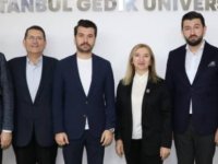 PESİAD'DAN İSTANBUL GEDİK ÜNİVERSİTESİ REKTÖR VEKİLİNE HAYIRLI OLSUN ZİYARETİ