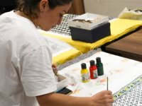 ÜMRANİYE’DE AHŞAP BASKI EĞİTİMLERİ 6 YILDIR ARALIKSIZ DEVAM EDİYOR