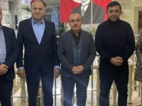 CHP PENDİK İLÇE BAŞKANI NİYAZİ GÜNERİ'DEN İŞ İNSANI MEHMET SALİH USTA'YA NEZAKET ZİYARET