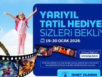 ÜMRANİYE’ BELEDİYESİ’NDEN ÇOCUKLARA YARIYIL TATİLİ HEDİYESİ