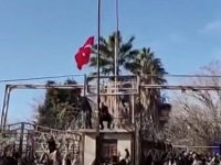 SINIR HATTINDAKİ BAYRAK PROVAKASYONUNA DARBE 14 KİŞİ GÖZALTINA ALINDI