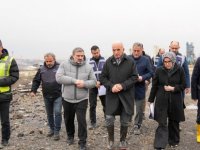 BAŞKAN İSMET YILDIRIM HEKİMBAŞI SPOR KÖYÜ ŞANTİYESİNDE İNCELEMELERDE BULUNDU