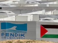 PENDİK BELEDİYESİ GAZZE'DE 600 KİŞİLİK ÇADIR KENT KURDU