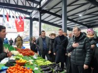 YAYALAR KAPALI SEMT PAZARI HİZMETE AÇILDI