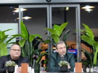 BAŞKAN AHMET CİN SAHUR PROGRAMINDA BASIN MENSUPLARIYLA BULUŞTU